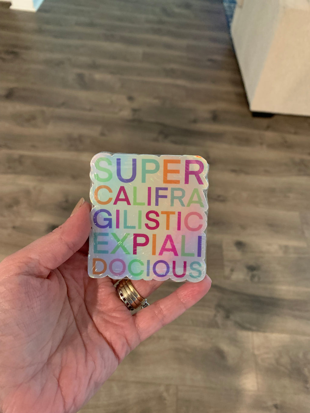 Supercali Sticker